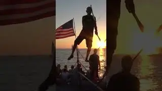 Sunset Celebration At Mallory Square Key West #shortsfeed