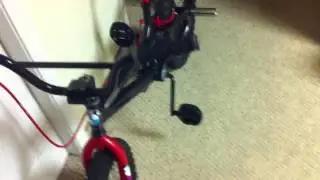 Completed custom painted bmx bike