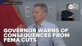 'I think that we all have reason to be worried.': Gov. Stein warns of harmful impacts from FEMA cuts