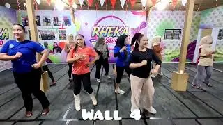 Line Dance Rheka Studio BAMBOLEO BANANA Improver Choreo Roro Line Dance (INA) Roosamekto Mamek (INA)