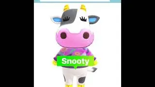 Ranking Cow & Bull villagers with Melba this time around.