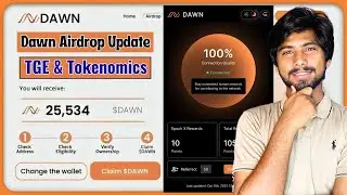 Dawn Airdrop New Update | Dawn Network Airdrop Allocation, Dawn Airdrop Listing