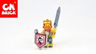 Unoffical LELE NEXO KNIGHT KING HALBERT 32004  Unofficial LEGO lego videos
