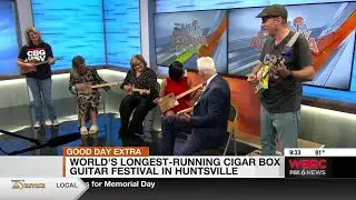 World&rsquo;s longest-running cigar box guitar festival in Huntsville