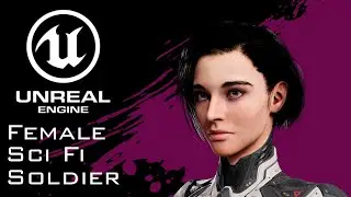 Female Sci Fi Soldier