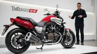 Новый Yamaha VMAX V4 2026 года 🔥 Возвращение мощного мотоцикла | Обзор характеристик, мощности и ...