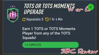 Reviewing the tradeable TOTS/ TOTS Moments SBC!