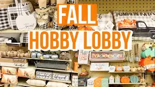 HOBBY LOBBY FALL DECOR 2020 | NEW FALL HOBBY LOBBY DECOR