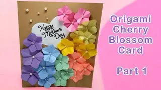 Mother's Day Magic: Origami Cherry Blossom Card Transformation! A Surprise that She'll Never Forget