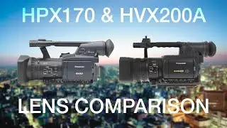 Сравнение объективов HPX170 и HVX200A! (Наконец-то)