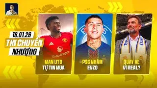 TIN CHUYỂN NHƯỢNG: M.U TỰ TIN MUA BALEBA, PSG NHẮM ENZO FERNANDEZ, KLOPP QUAY XE VÌ REAL MADRID?
