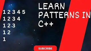 Lecture 5 : Patterns in C++ Programming #coding #tutorial