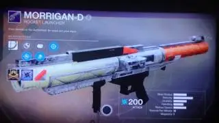 Destiny 2 beta heavy weapons drops the Morrigan-d
