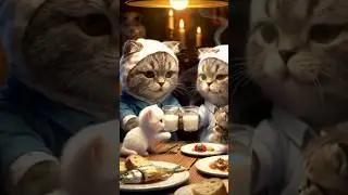 Heartwarming Cat Family Picnic Adventure | 3D Cartoon