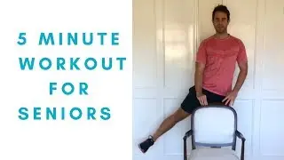 Simple 5-Minute Chair Workout For Seniors | More Life Health
