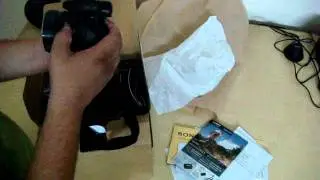 sony hx 100 v : part 1 unboxing