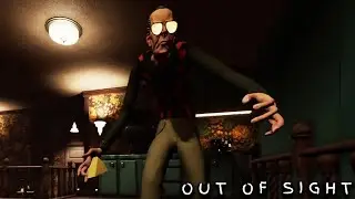 A CREEPY GAME WITH AN AWESOME MECHANIC - OUT OF SIGHT HORROR GAME