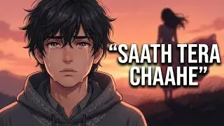 Saath Tera Chaahe 💔 | Romantic Lofi Song | Emotional Love Story #love #brekup 