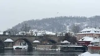 Snow and Slow in Prague 