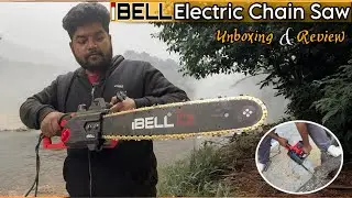 iBELL Electric Chain Saw EC16-41 Unboxing & Review video 
