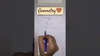 Geometry 🤎 #viral #maths #shorts #geometry #mathstricks #fun #action #activity #reels #short #tricks