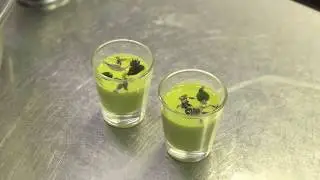 Chef Divesh Aswani | Green Tomato Gazpacho Recipe | UpperCrust Food Show