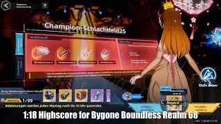 1:18 Highscore for Bygone Boundless Realm 68 | Tower of Fantasy