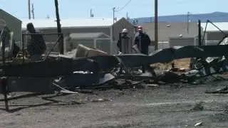 Fire destroys multiple homes in Grants overnight