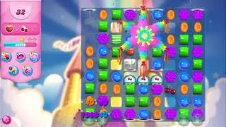 Candy Crush Saga Upper Kingdom | Star Tournament | Level #001 - FULL Boosters | Magnífico!