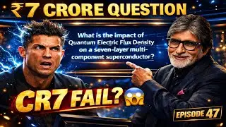🔥 CR7 KBC Special Episode 46 | Amitabh Bachchan Electric Question Made CR7 RAGE! | KBC Special Ep 47