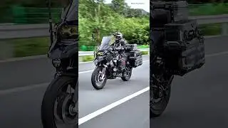 Who Needs Four Wheels? Two Are Enough to Chase the Horizon #bmw1250adv #mototravel #shorts