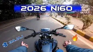 Riding 2026 Bajaj Pulsar N160 Single Seat: Comfort and Ergonomics for Daily Use🔥🔥