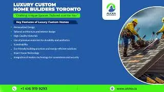 luxury custom home builders toronto - Alcka Developments