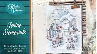 FBLive - 05-01-2026 - Dina Wakley Media Journal met Maremi's Winter Tales