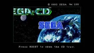Sega Mega CD (Europe) Startup (1993)