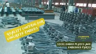Welding Processing of Custom Steel Embed Plates and Embedded Parts