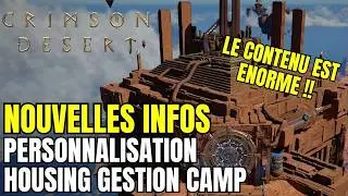 Gestion de Camp & Housing Dans Crimson Desert !! Nouveau Gameplay & Nouvelles Infos