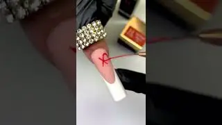 Bow Nails: Techniques & Applications #shorts #bow #tutorial