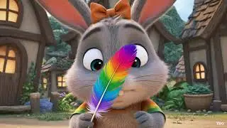 Bow Bunny Detective Story 🐰🔍 | Cute Bunny Solves a Funny Mystery | Kids & Family Story