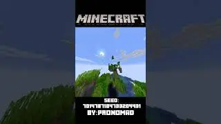 Minecraft Floating Jungle Island SEED!