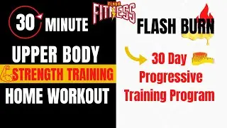 Flash Fitness- Flash Burn Upper Body at Home Workout Week 1