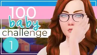 GOTH BABIES // Ep. 1 // Let's Play The Sims 4 100 Baby Challenge