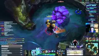 Trick2g ft SirhcEz finds how you can dance with Rift Herald - League of Legends