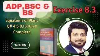 8.3, Calculus by SM Yusuf,,,ADP,BS,BSc