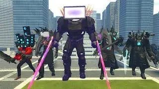 UPGRADED TITAN TVMAN ,FUTURE TV MAN TITAN VS JUGGERN AUT ASTRO REAL ,SKIBIDI TOILET In Garry's Mod