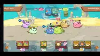 AXIE INFINITY THE BEST BATTLE - AXIE PRO PLAYER - AXIE INIFINITY PRO GAMEPLAY