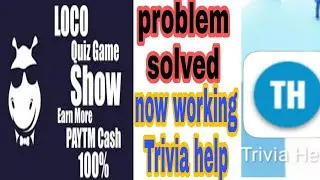 Loco new answer app trivia help problem solved  &brvbar;&brvbar; now working