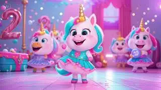 🦄✨ The Unicorn Dance &ndash; Count 1 to 20 | Fun Learning with Music! 🎶🔢