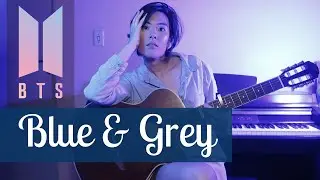 BTS - Blue and Grey - Ac&uacute;stico Tradu&ccedil;&atilde;o Legendado em Portugu&ecirc;s | English | CAoki Cover
