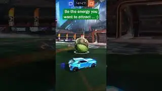 Rocket League Drible - Be the energy you want to attract  #rocketleague #season17 #shorts  #gaming